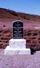 Headstone J.L.Stapleton,Barrow Creek, Northern Territory